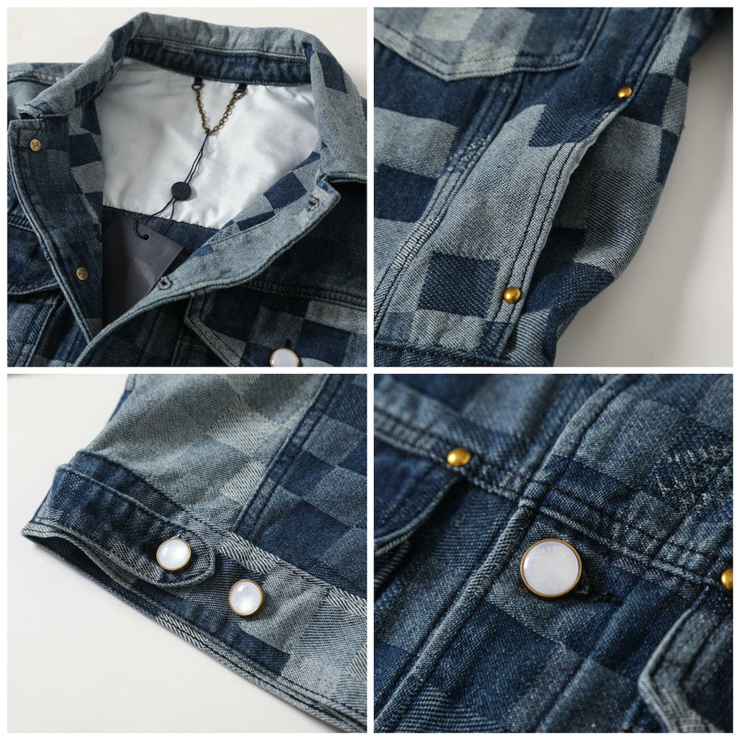 Chaqueta denim Louis Vuitton